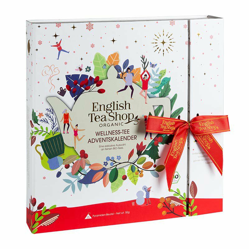 Adventskalender Wellness 25 BIO Teepyramiden